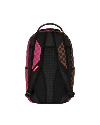 SPRAYGROUND ZAINO SPLIT SIP PINK CHECK DLXSV BACKPACK 910B6286NSZ 225