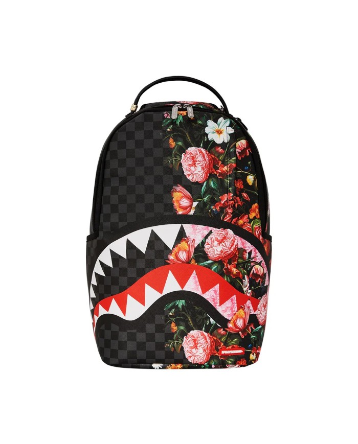SPRAYGROUND ZAINO SPLIT PINK FLORAL CHECK DLXSV BACKPACK 910B7639NSZ 225
