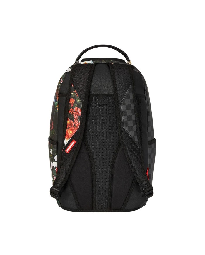 SPRAYGROUND ZAINO SPLIT PINK FLORAL CHECK DLXSV BACKPACK 910B7639NSZ 225