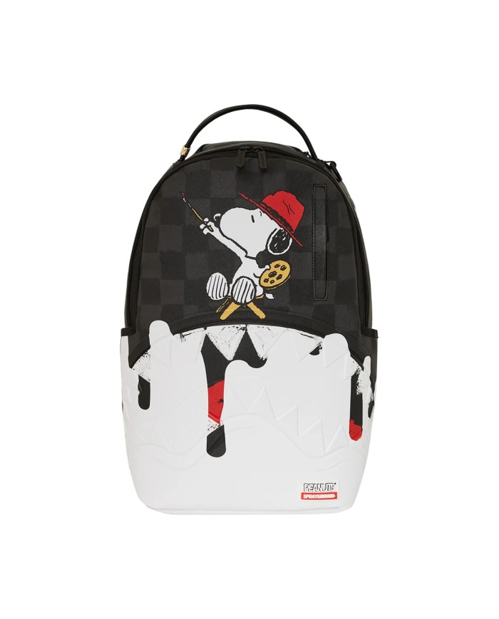 SPRAYGROUND ZAINO SNOOPY PAINTING SHARK DLXSV BACKPACK 910B7876NSZ 225