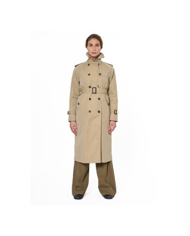 L'IMPERMEABILE TRENCH NELSON LONG INTERNO STACCABILE BLUE NEWGABM-903 225