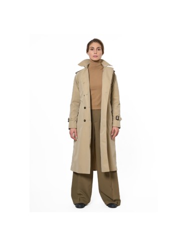 L'IMPERMEABILE TRENCH NELSON LONG INTERNO STACCABILE BLUE NEWGABM-903 225