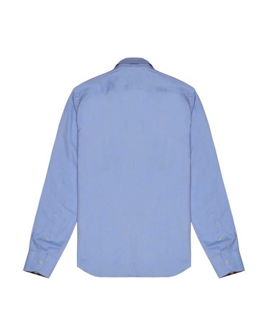 AQUASCUTUM CAMICIA BUTTON DOWN OXFORD LIGHT BLUE AA-005 225