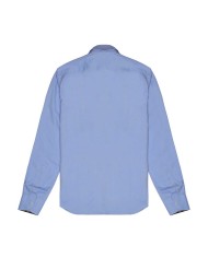 AQUASCUTUM CAMICIA BUTTON DOWN OXFORD LIGHT BLUE AA-005 225