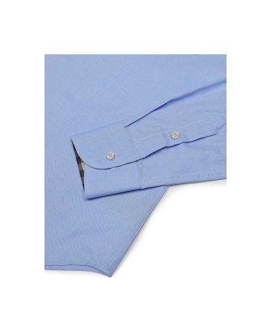 AQUASCUTUM CAMICIA BUTTON DOWN OXFORD LIGHT BLUE AA-005 225