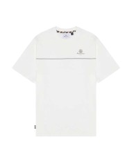 AQUASCUTUM PIPING LOGO T-SHIRT OLD WHITE AA-005-TS001 225