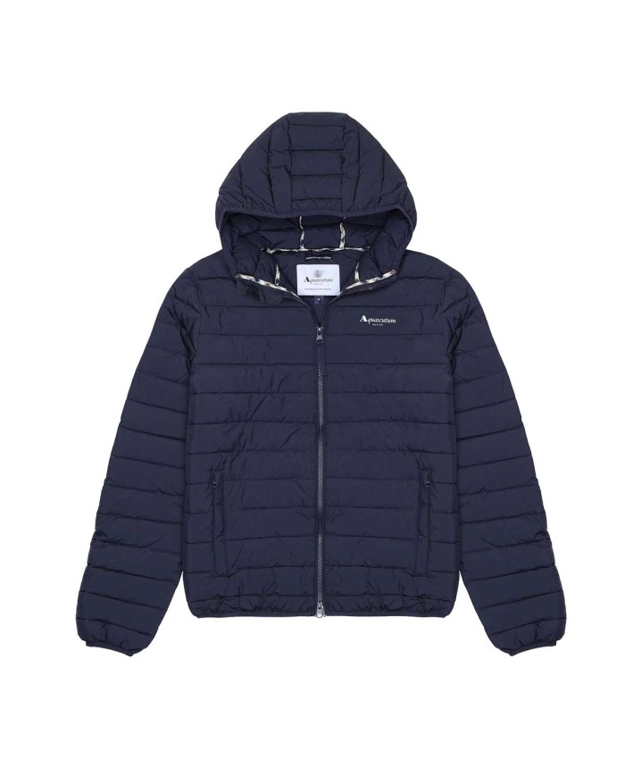 AQUASCUTUM HOODED 100gsm NAVY AA-ICON-JK006 225