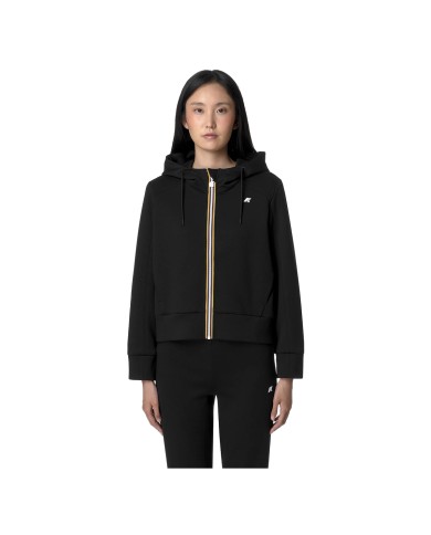 K-WAY GIACCA DONNA DIVINE LIGHT SPACER IN PILE NERO K2132CW CO