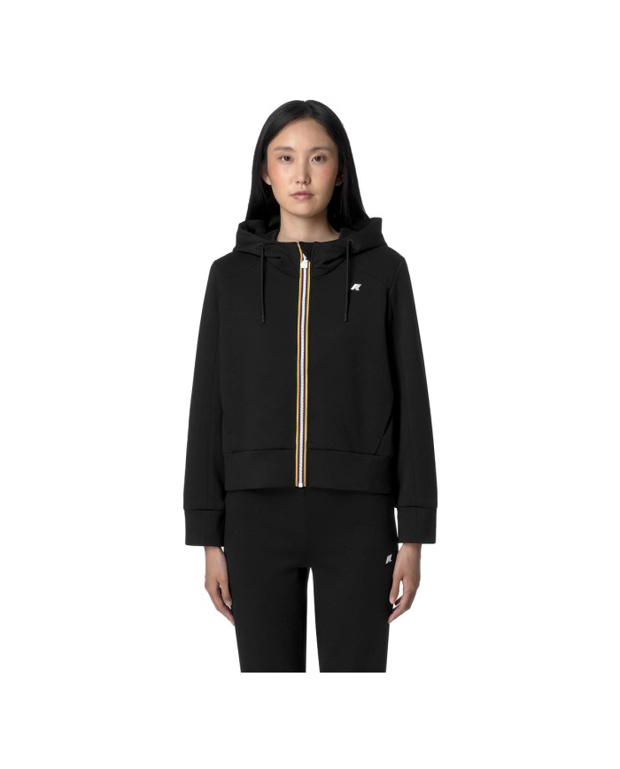 K-WAY GIACCA DONNA DIVINE LIGHT SPACER IN PILE NERO K2132CW CO