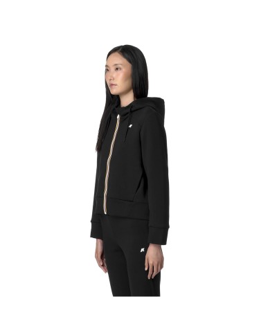 K-WAY GIACCA DONNA DIVINE LIGHT SPACER IN PILE NERO K2132CW CO