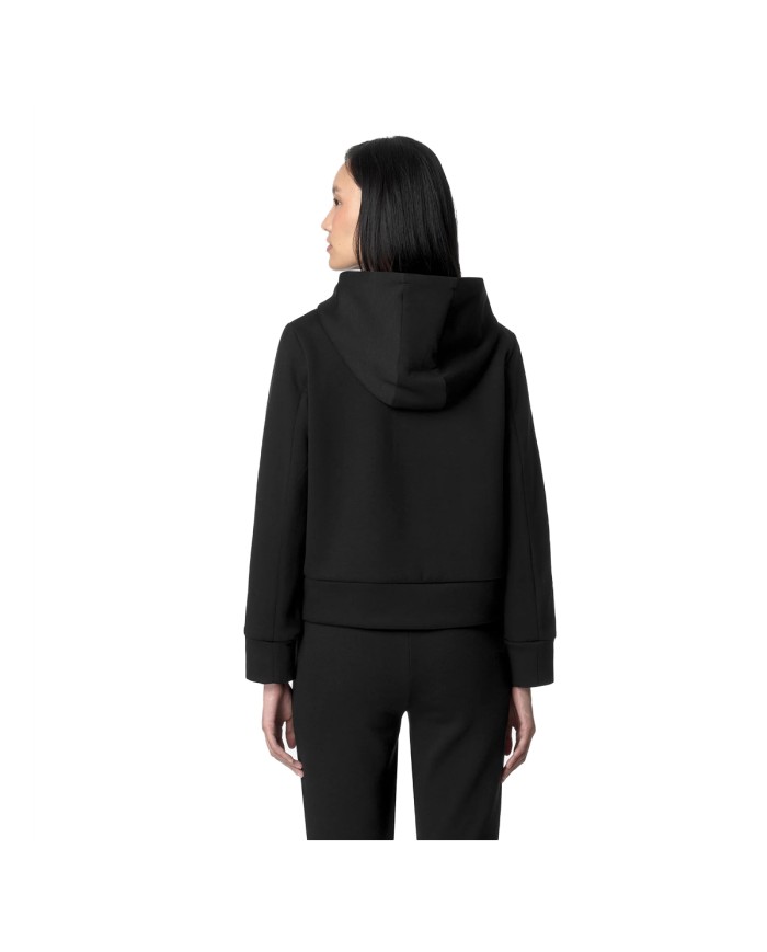 K-WAY GIACCA DONNA DIVINE LIGHT SPACER IN PILE NERO K2132CW CO