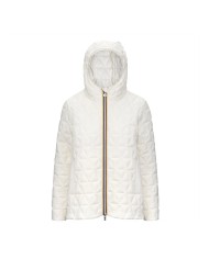 K-WAY GIACCA DONNA MADLAINE DIAMOND QUILTED WARM WHITE GARDENIA K2136FW CO