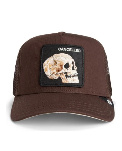 GOORIN CAPPELLO UNISEX THE CANCELLED SKULL GROUND 101-2392 225