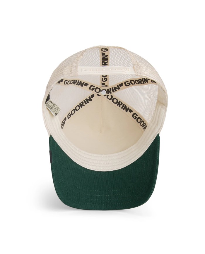 GOORIN CAPPELLO UNISEX BULLETPROOF TRUCKER CHALK GUARD 101-2543 225
