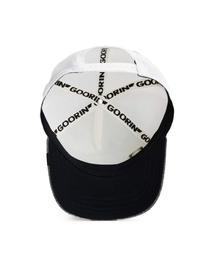 GOORIN CAPPELLO UNISEX DENIM BAD BOY GREY 101-2582 225
