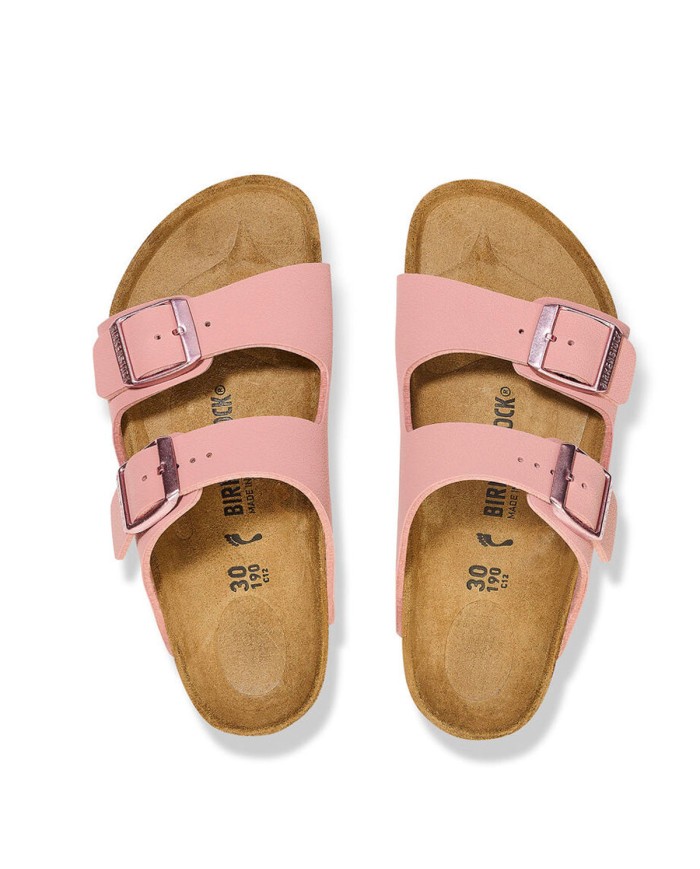 BIRKENSTOCK SANDALO BIMBA ARIZONA NUBUCK LEATHER PINK CLAY 1026423 CO