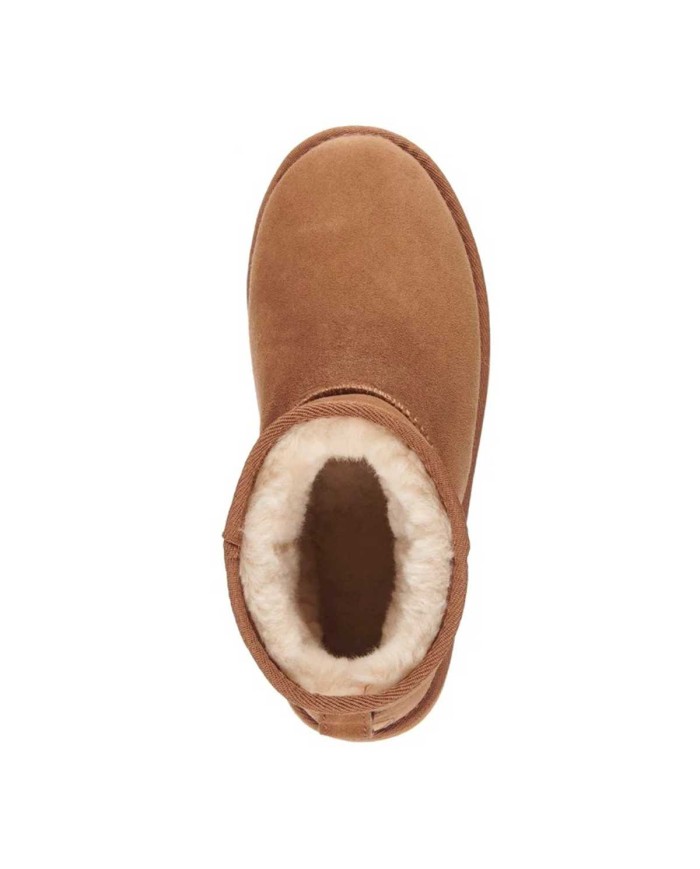 EMU AUSTRALIA STIVALETTI MICRO FLATFORM CHESTNUT W13082  225