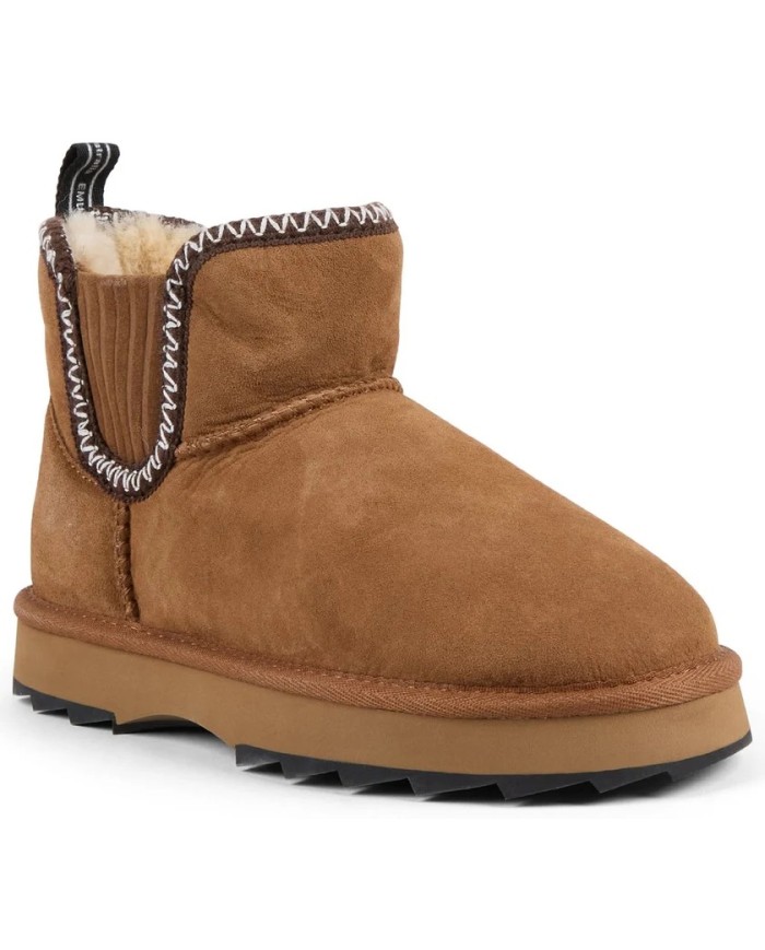 EMU AUSTRALIA STIVALETTI HIGGIE CHESTNUT W13198 225