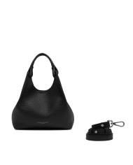 GIANNI CHIARINI HANDBAG CON TRACOLLA DUA NERO/CASTORO BS 9719 RNGDBL 225
