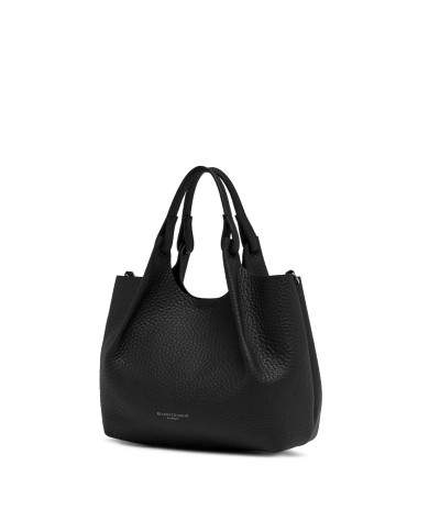 GIANNI CHIARINI HANDBAG CON TRACOLLA DUA NERO/CASTORO BS 9719 RNGDBL 225