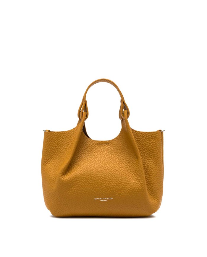 GIANNI CHIARINI HANDBAG CON TRACOLLA DUA AMBER/CASTORO BS 9719 RNGDBL 225