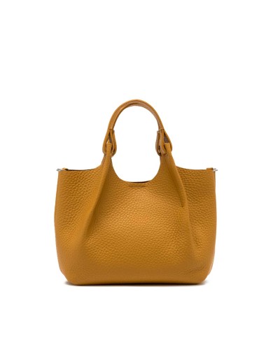 GIANNI CHIARINI HANDBAG CON TRACOLLA DUA AMBER/CASTORO BS 9719 RNGDBL 225