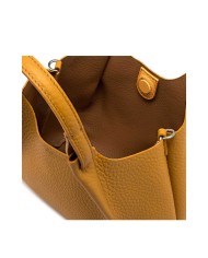 GIANNI CHIARINI HANDBAG CON TRACOLLA DUA AMBER/CASTORO BS 9719 RNGDBL 225
