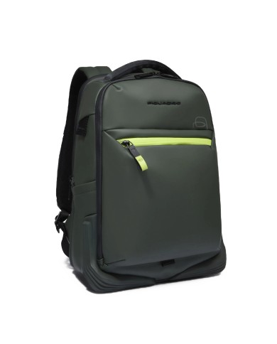 PIQUADRO ZAINO UOMO BACKPACK UNDERSEAT CORNER RESISTENTE ALL'ACQUA VERDE CA6638C2OW CO