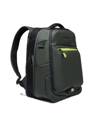 PIQUADRO ZAINO UOMO BACKPACK UNDERSEAT CORNER RESISTENTE ALL'ACQUA VERDE CA6638C2OW CO
