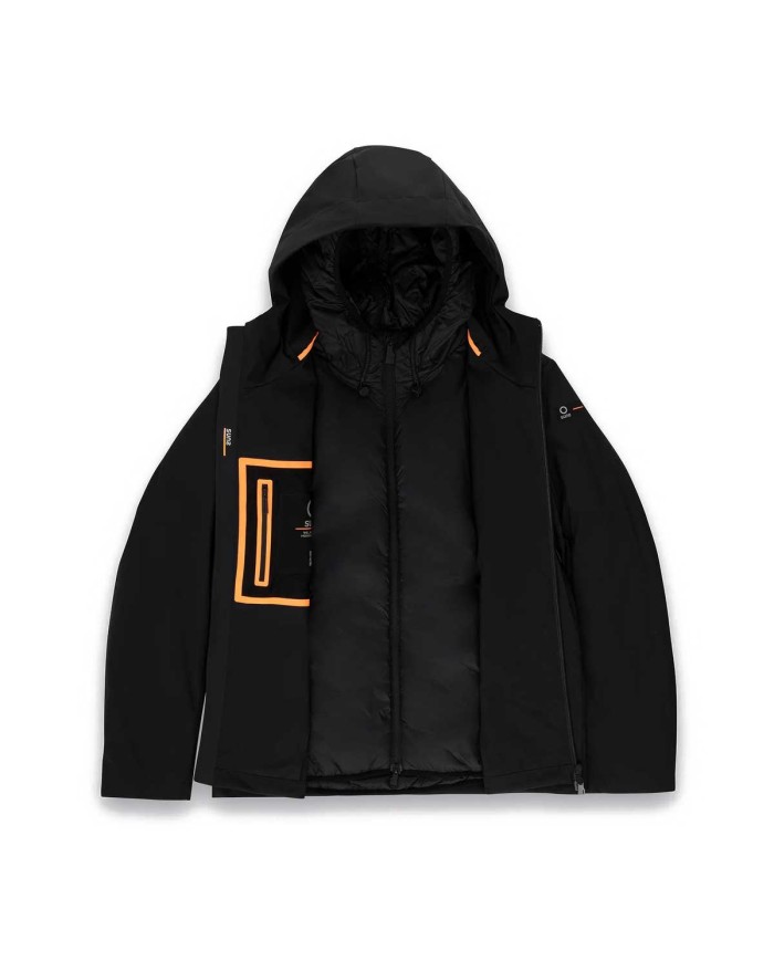 SUNS GIUBBOTTO UOMO BERLINO DOUBLE BLACK/BLACK GBS63001U 225