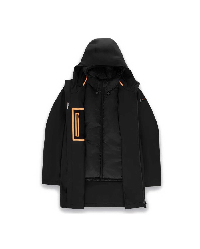 SUNS GIUBBOTTO UOMO DOUBLE PRAGA BLACK/BLACK GBS63002U 225