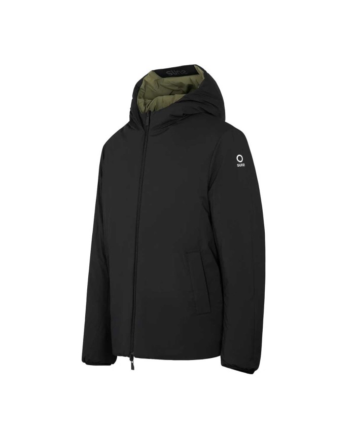 SUNS GIUBBOTTO UOMO REVERSIBILE DELHI ARMY/BLACK GBS63021U 225