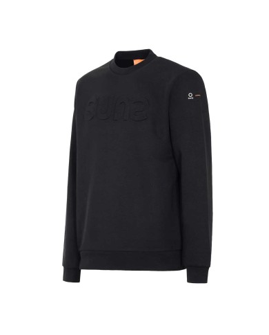 SUNS FELPA UOMO GIPO BOS CON LOGO EMBOSSED BLACK MFS63005U 225