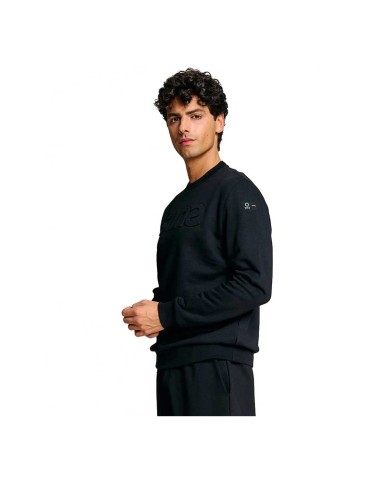SUNS FELPA UOMO GIPO BOS CON LOGO EMBOSSED BLACK MFS63005U 225