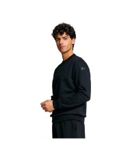 SUNS FELPA UOMO GIPO BOS CON LOGO EMBOSSED BLACK MFS63005U 225