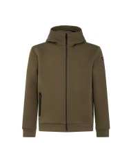 SUNS FELPA MARZIO NEO CON ZIP E CAPPUCCIO ARMY MFS63011U 225