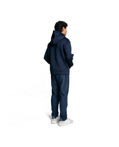 SUNS FELPA MARZIO SCUBA CON FULL ZIP E CAPPUCCIO DARK BLUE MFS63019U 225