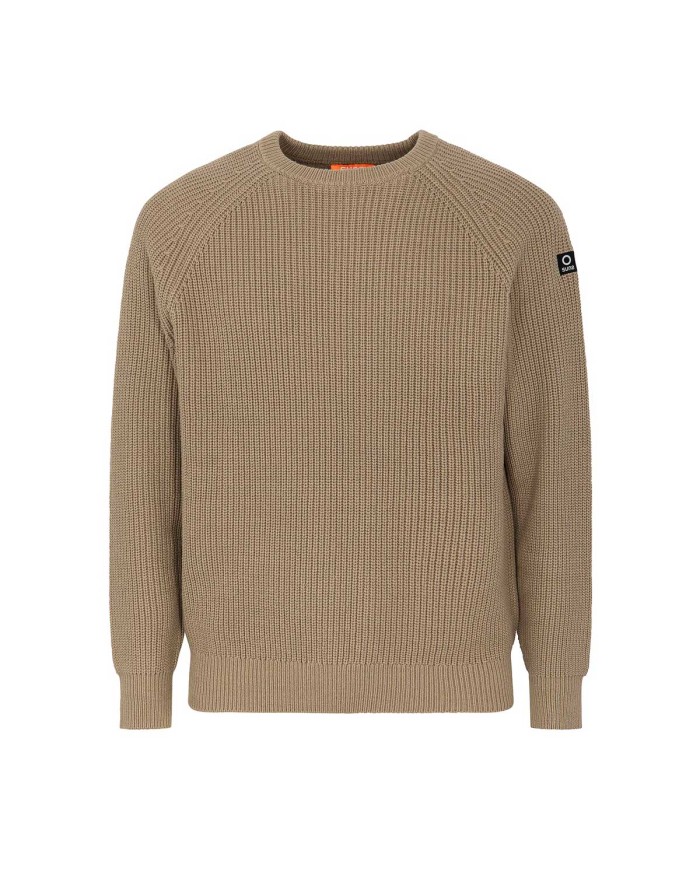 SUNS MAGLIONE UOMO CARLOS COAST CON MANICHE RAGLAN BEIGE MGS63011U 225