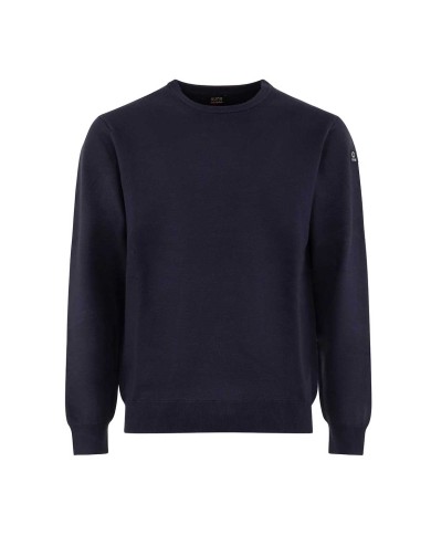 SUNS MAGLIONE UOMO GIROCOLLOCARLOS EASY IN FILATO MORBIDO DARK BLUE MGS63015U 225