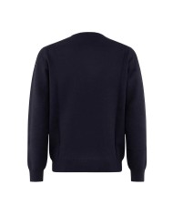 SUNS MAGLIONE UOMO GIROCOLLOCARLOS EASY IN FILATO MORBIDO DARK BLUE MGS63015U 225
