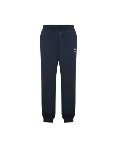 SUNS PANTALONE IN FELPA UOMO ALESSANDRO TAG CON COULISSE IN VITA DARK BLUE PFS63001U 225