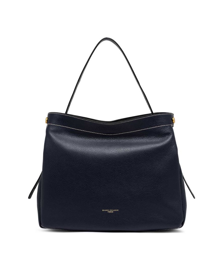 GIANNI CHIARINI SHOULDER BAG OTTAVIA NAVY BS 11292 225