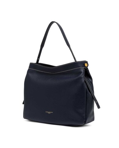GIANNI CHIARINI SHOULDER BAG OTTAVIA NAVY BS 11292 225