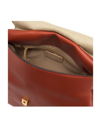 GIANNI CHIARINI HANDBAG CON TRACOLLA OTTAVIA BRICK RED BS 11376 COMM GRN 225