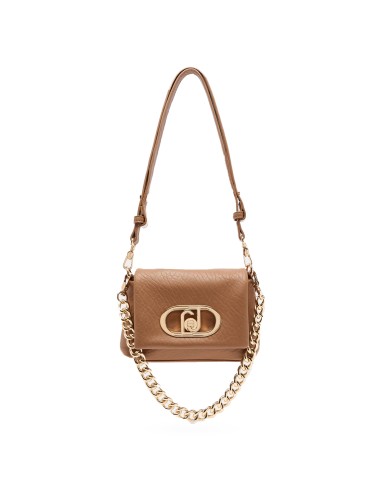 LIU-JO BORSA CROSSBODY BAG ECS S LA PUFFY SUEDE MARRONE AF5269 225