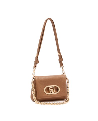 LIU-JO BORSA CROSSBODY BAG ECS S LA PUFFY SUEDE MARRONE AF5269 225