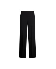 LIU-JO DONNA PANTALONI A PALAZZO EVER SATIN NERO CF5126 225