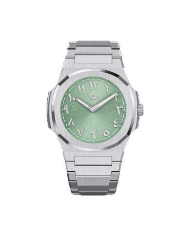 NUNCIER OFFICIAL OROLOGIO MONTRE SLIM 38MM MATCHA ARABIC