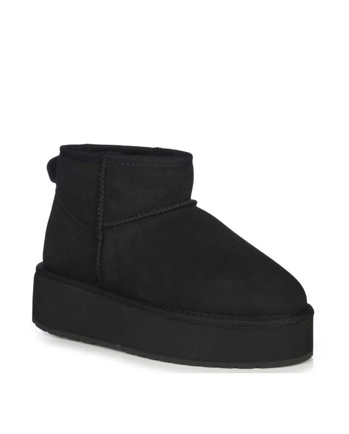 EMU AUSTRALIA STIVALETTI MICRO FLATFORM BLACK W13082  225