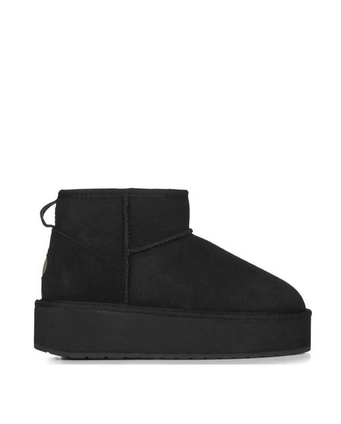 EMU AUSTRALIA STIVALETTI MICRO FLATFORM BLACK W13082  225